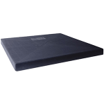 EcoPad Black Plastic Pad, 50 x 60 x 3"