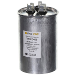 Titan Pro Round Run Capacitor, 45+5 MFD, 440/370V
