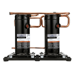 Tandem Scroll Compressor, 460-3-60, R22, POE