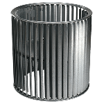 Blower Wheel, 12 x 12, Rev, 1" Bore