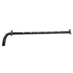 Gas Manifold, Tall W/4 #37 Orifice, 4 Plug