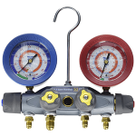 Brute II 4-Valve A2L Test & Charging Manifold